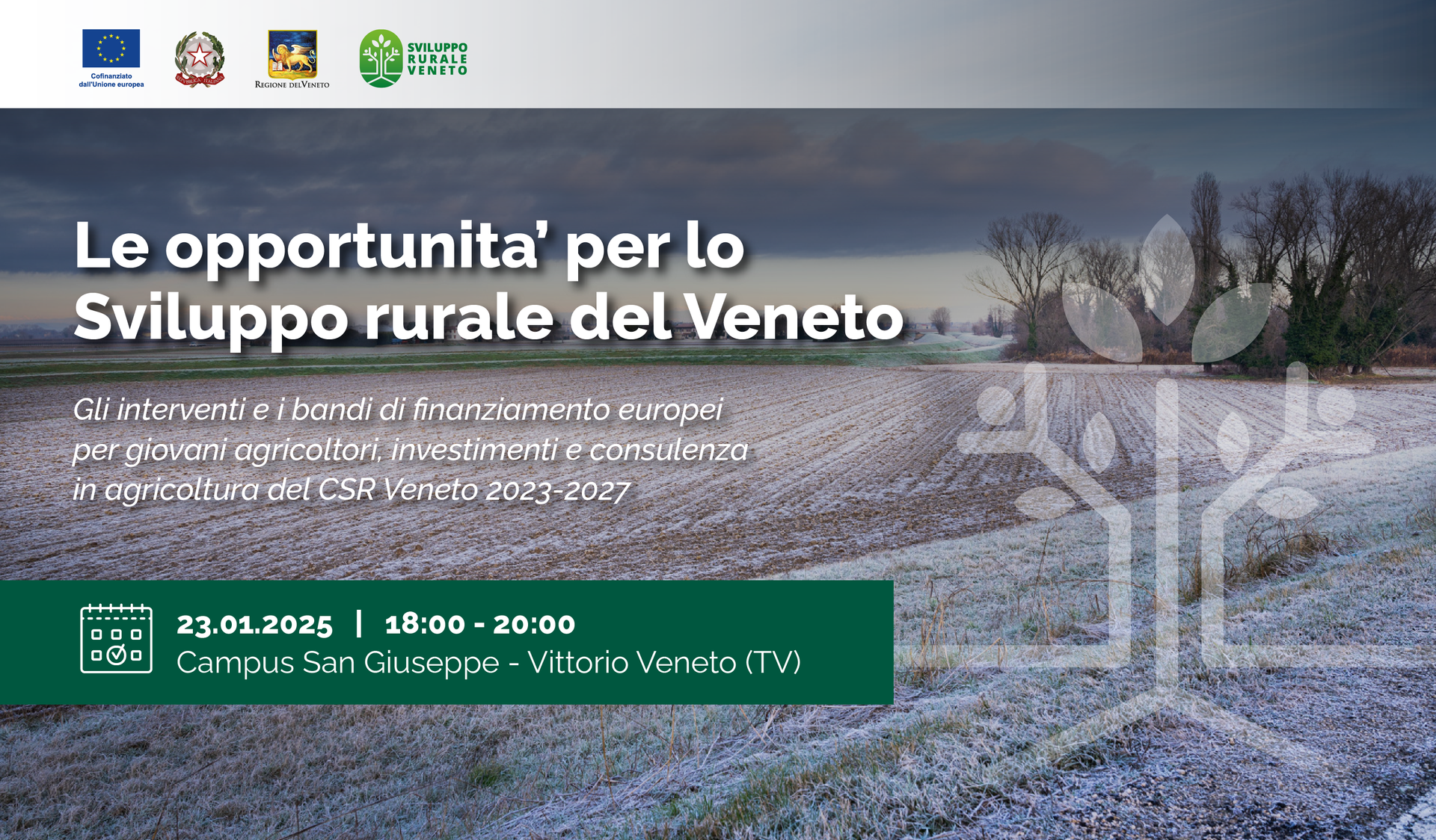 INCONTRO DI PRESENTAZIONE DEI NUOVI BANDI PER LO SVILUPPO RURALE DEL VENETO