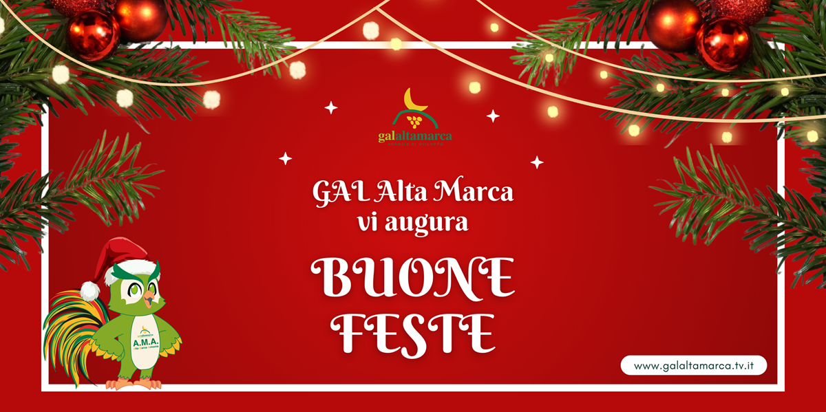 AVVISO CHIUSURA UFFICIO GAL ALTA MARCA PER LE FESTIVITA’ NATALIZIE